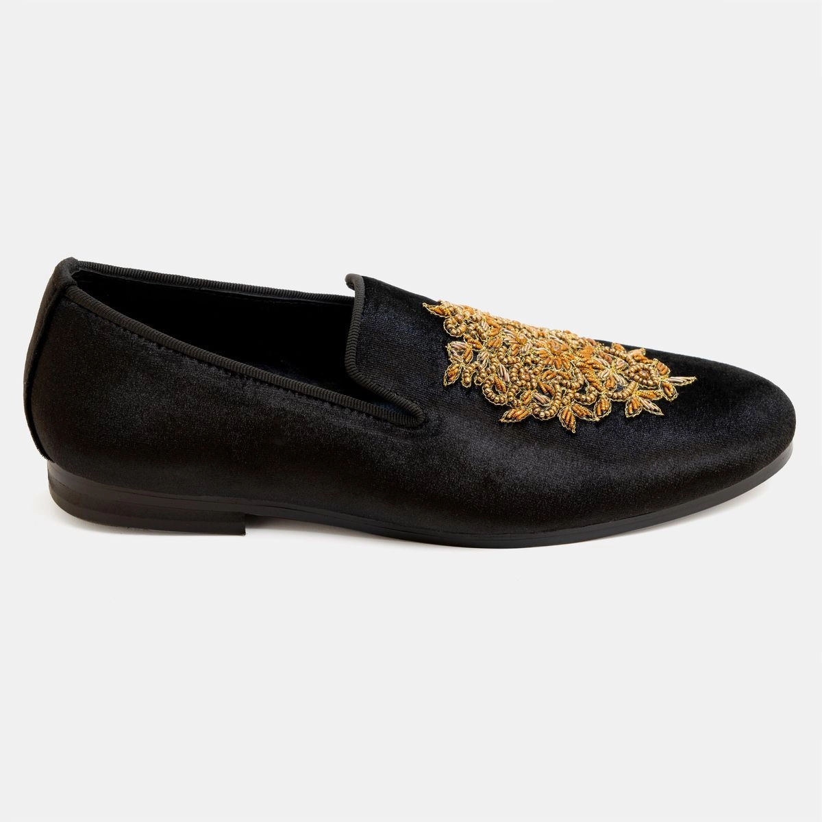 Boutique Golden Zardozi Velvet