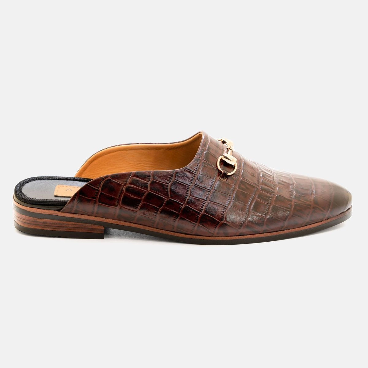 Redefined Croc Horse-bit Slipper