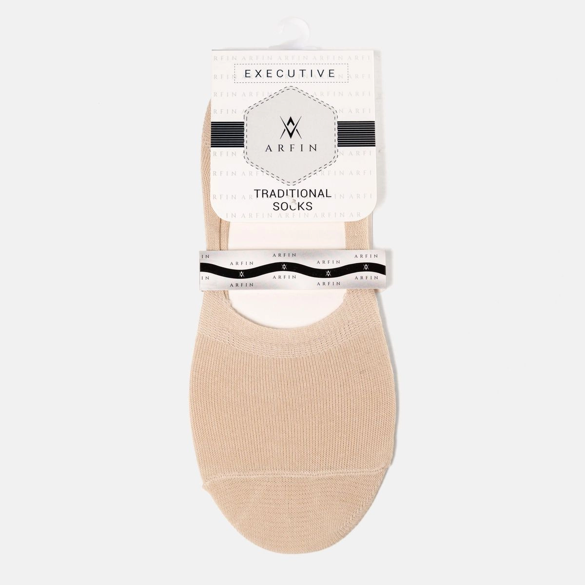 Plain Loafer Socks Beige