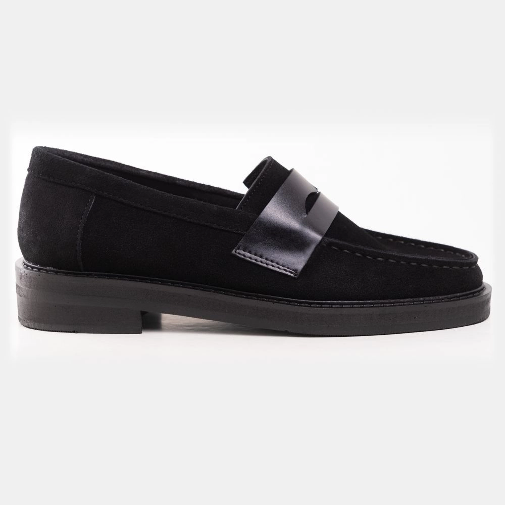 Premium Suede Fat Sole Penny Loafer