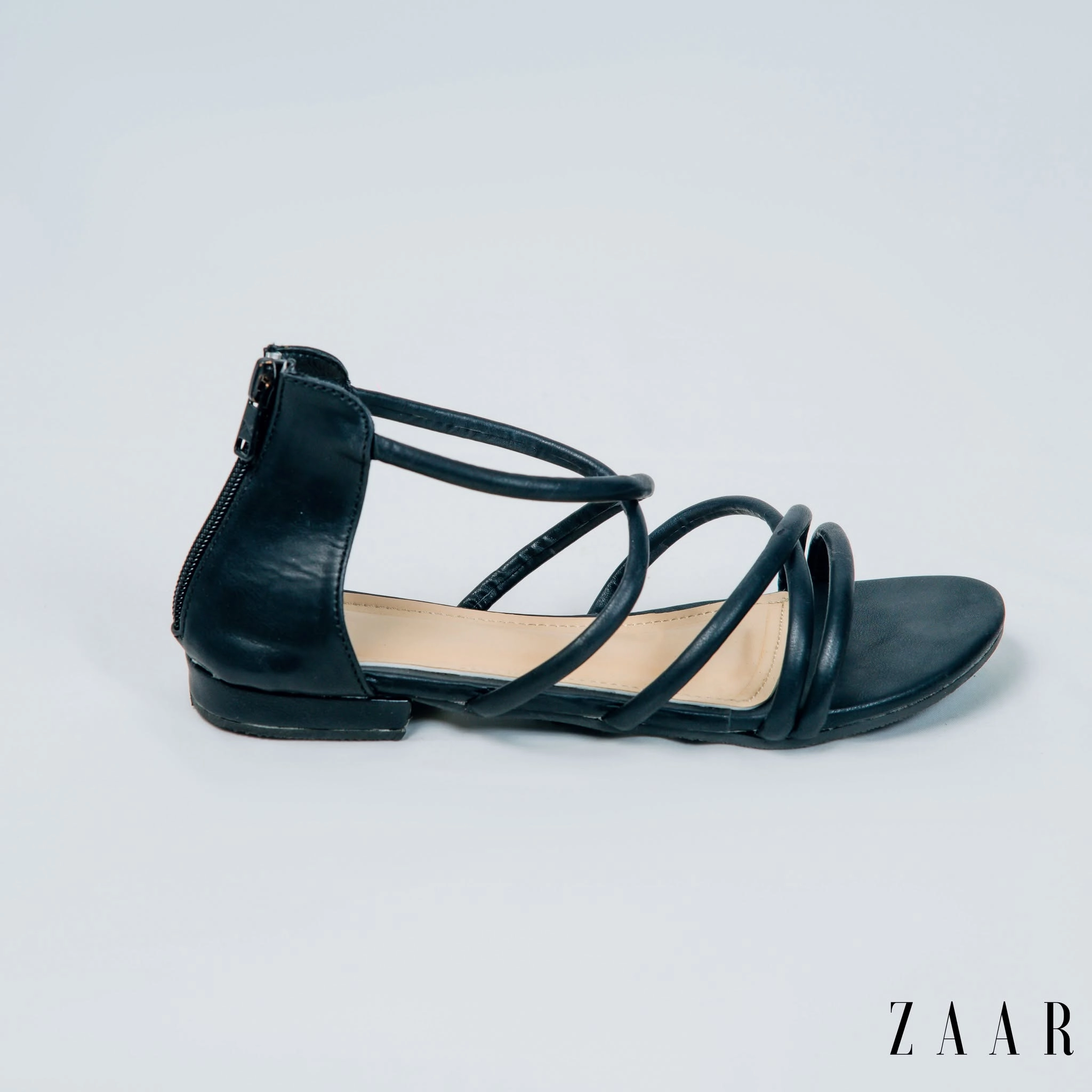 Chic Cascades in Black