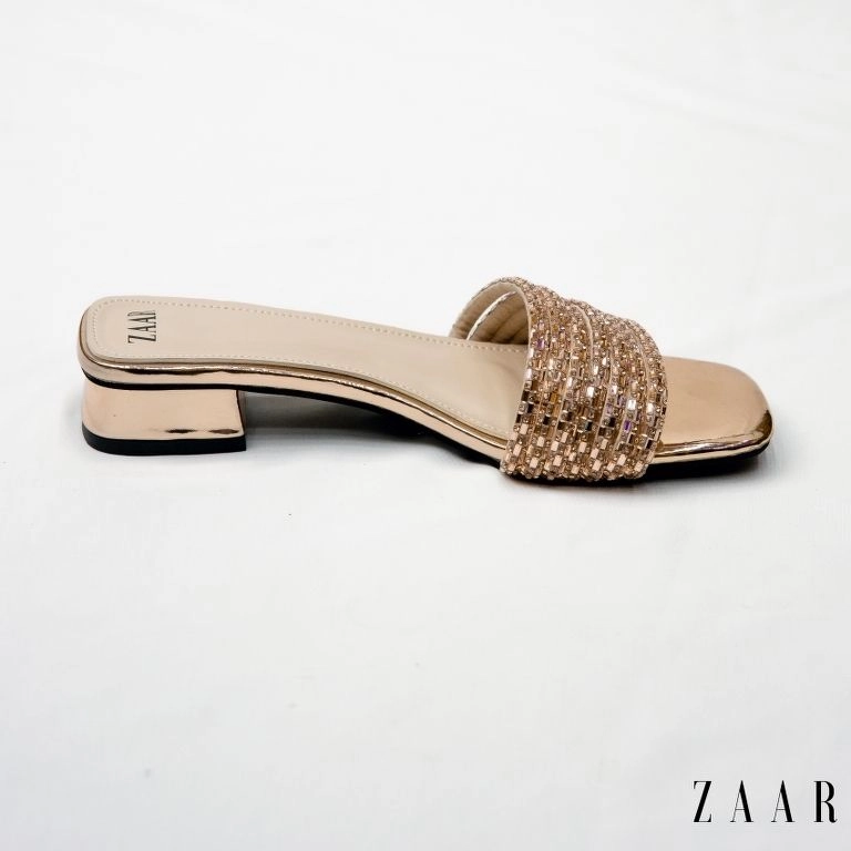 Bella Heels in Rose Gold