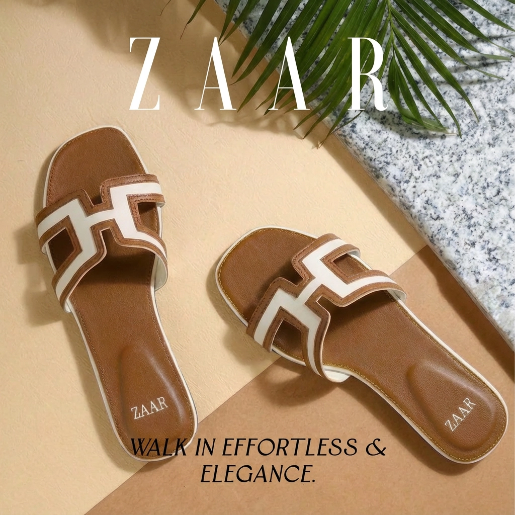 Hermès in White & Brown